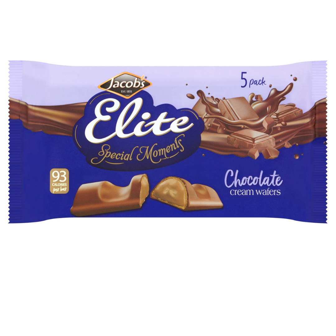 Jacobs Galletas Elite Avellana-Choco Wafers 5x22G